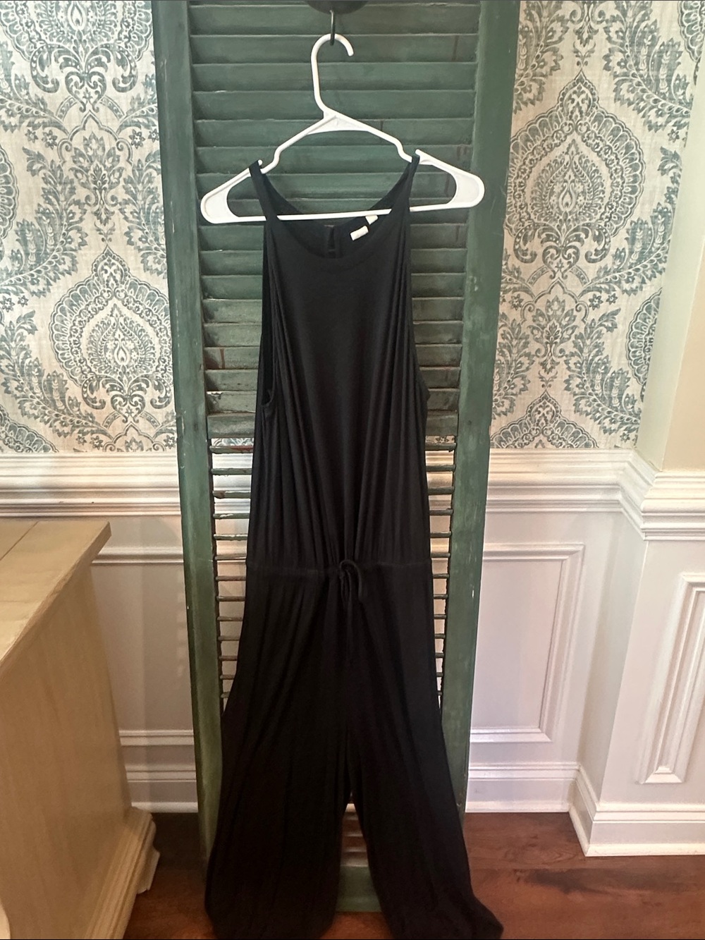 GAP Black Sleeveless Jumpsuit